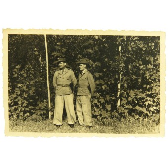 2 солдата Вермахта в тропической форме. Espenlaub militaria